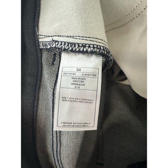 Quiksilver Men’s Jeans Revolver Straight Fit Size 34 x 32 New - Picture 11 of 16